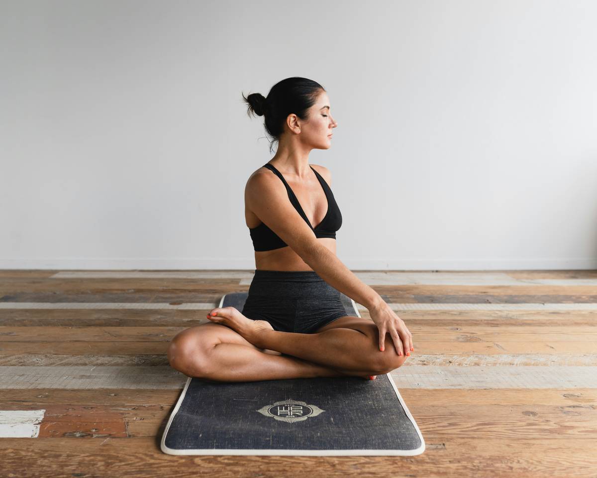 Side-by-side comparison showing flexible pilates workout vs traditional cardio benefits